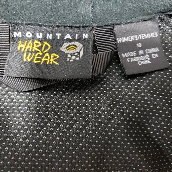 Mountain Hardwear Womens Jacket 10 Black Windstopper Full Zip P5 - Picture 6 of 6